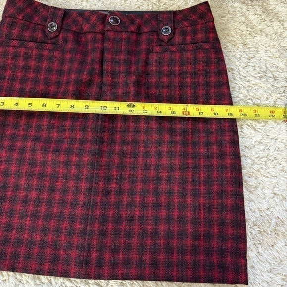Eddie Bauer Womens Wool Blend Mini Skirt size 6 - Picture 7 of 8